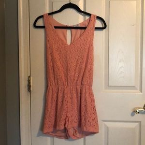 Orange romper
